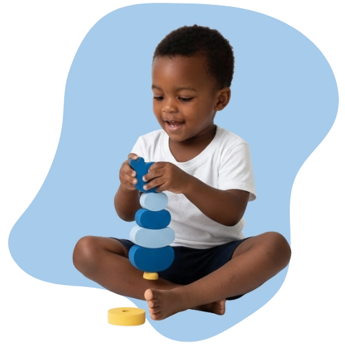 Soft floating EVA foam beads easy for toddlers to grab and stick to walls