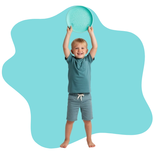Easy-to-throw disc with stable flight and comfortable grip