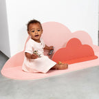 Child practicing balance and movement on Clouds Playmat