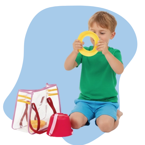 Kids building imaginative sandcastles and tracks with the complete beach set