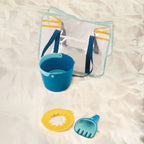 Detailed view of Raki 2-in-1 rake and shovel, highlighting multi-purpose digging and sifting functions