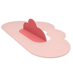 Clouds Playmat baby playmat in blue rose color made from soft EVA foam