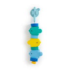 Beedi Fish soft EVA foam lacing beads set for toddler bath and water play