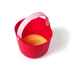 Cherry Bucki Spill-Proof Bucket – kids sieve bucket for beach and sand play