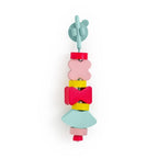 Beedi Shapes soft EVA foam lacing beads set for toddler bath and water play