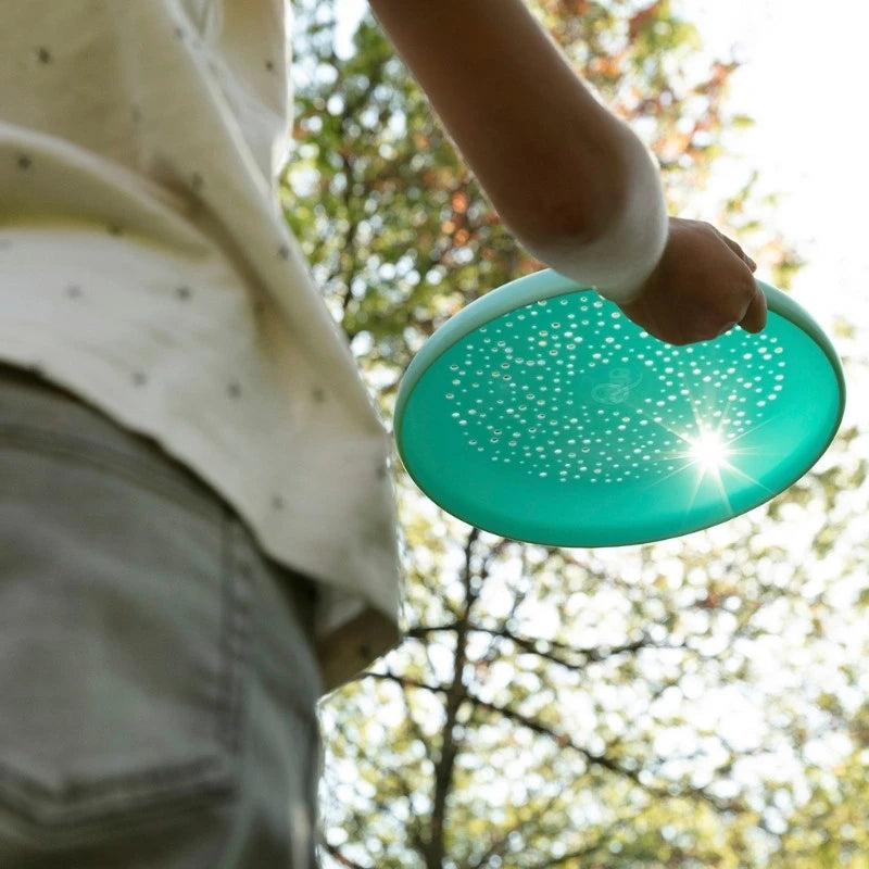 Kids playing with the flying disc in a park setting
