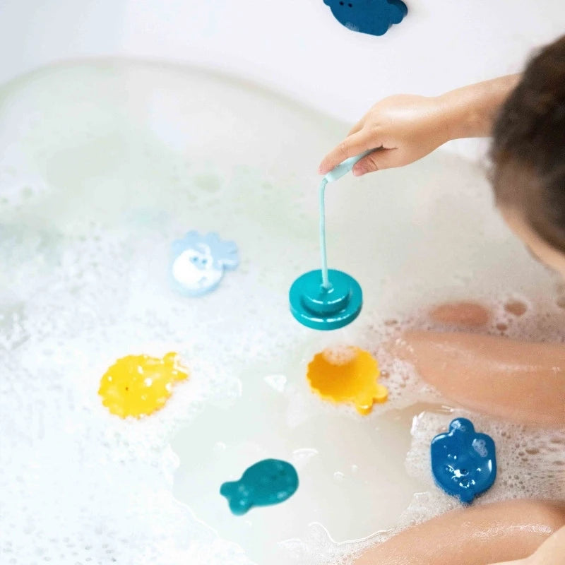 Soft toddler-friendly fishing rod with safe, ergonomic design