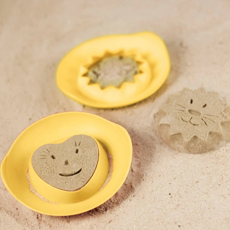 Close-up of Magic Shaper for creative sand shaping and building fun