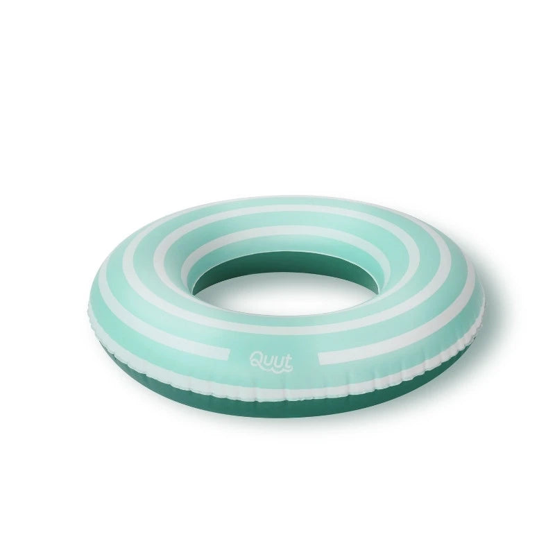 Green inflatable Swimring for toddler water play