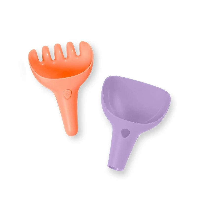 Lavender Raki 2-in-1 Rake & Shovel – lightweight rake and shovel for kids