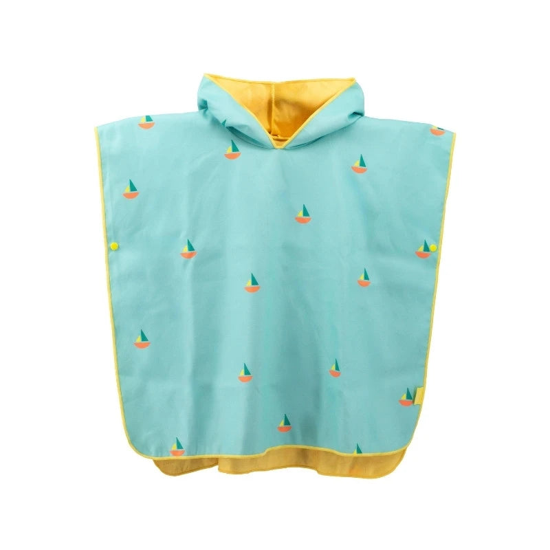 Beach Poncho – Quick-Drying Microfiber Kids Towel