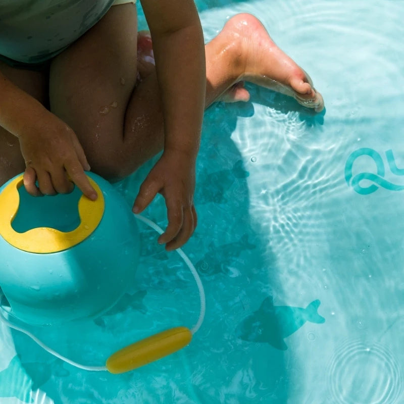 Quut Beach Poncho Banana Blue + Mini Ballo Banana Blue