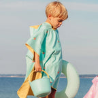 Quut Beach Poncho Banana Blue + Mini Ballo Banana Blue