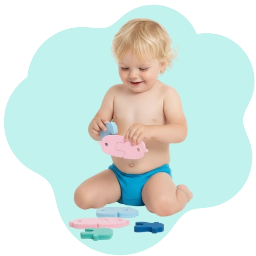 Encourages fine motor skills, hand-eye coordination, and storytelling