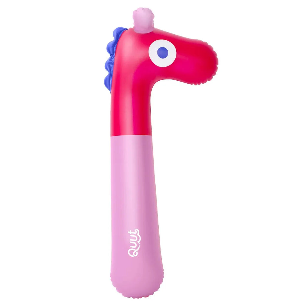 Noodle Horse inflatable pool noodle and hobby horse for kids, colorful horse design