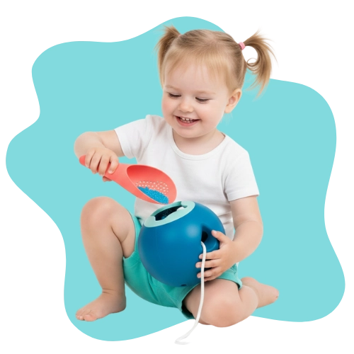 Creative open-ended beach play set supporting imagination and motor skills