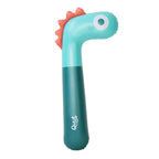 Noodle Dino inflatable pool noodle and hobby horse for kids, blue dinosaur design